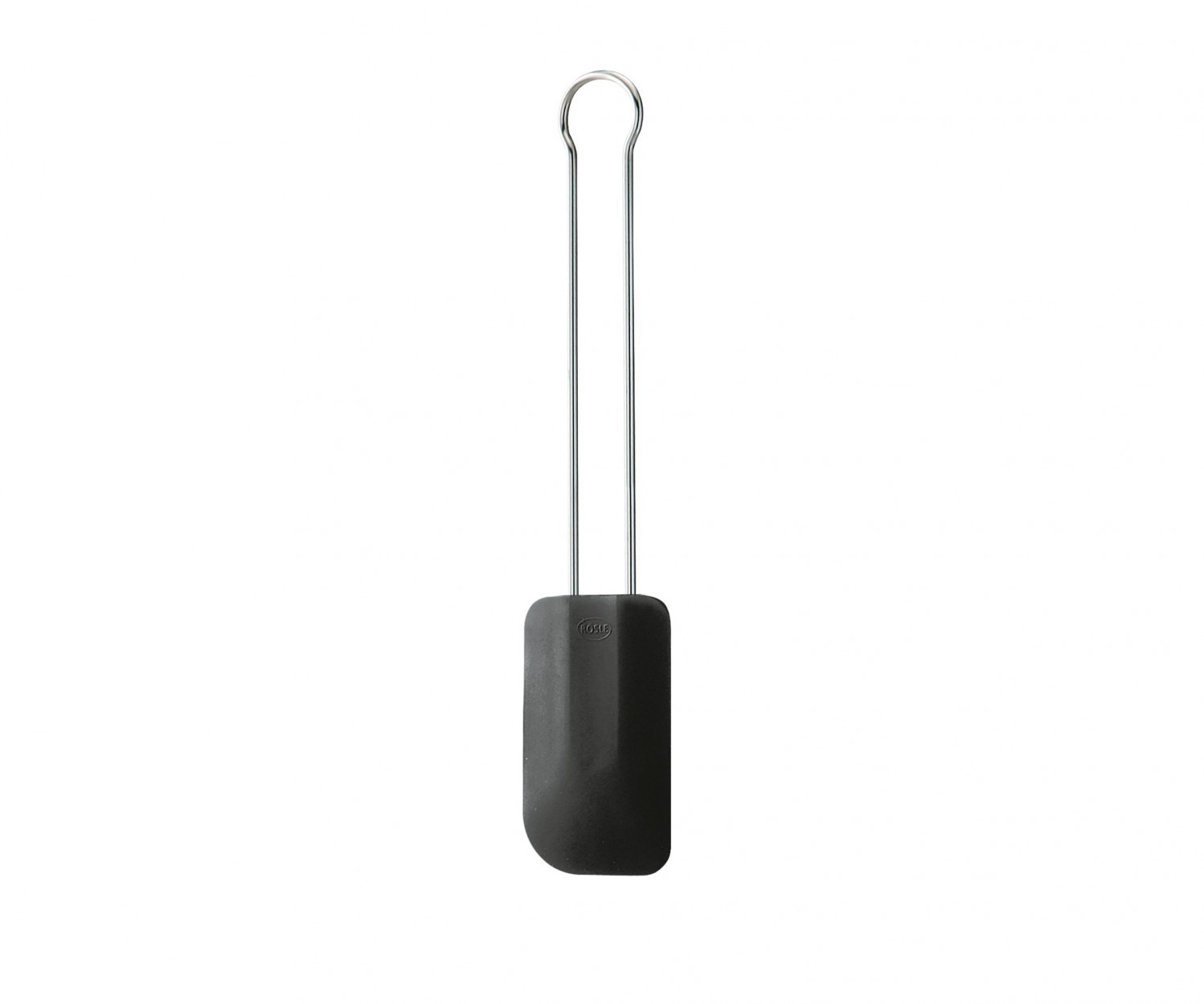 Rösle Teigschaber Schwarz 20 cm, schmal