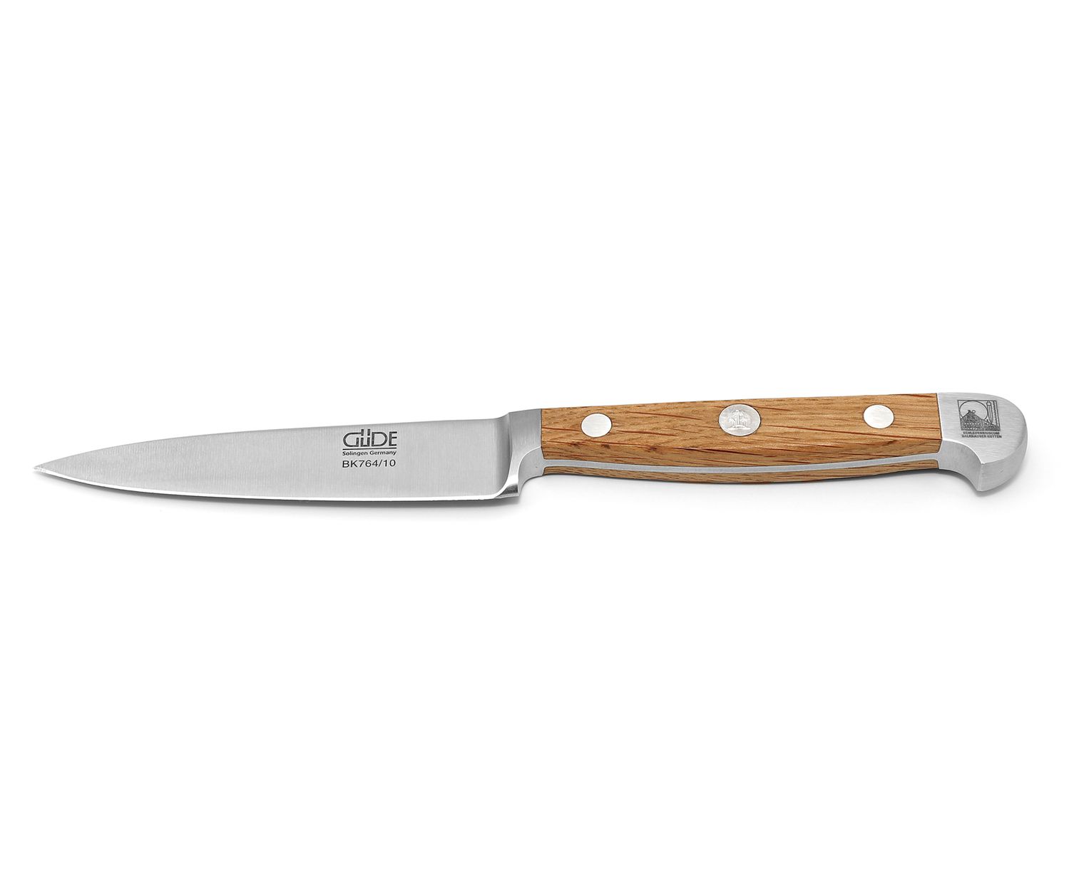 Güde Spickmesser, 10 cm, Eiche Balkhauser Kotten