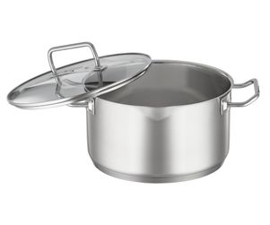 Rösle Kochtopf EXPERTISO Ø 24 cm mit Glasdeckel