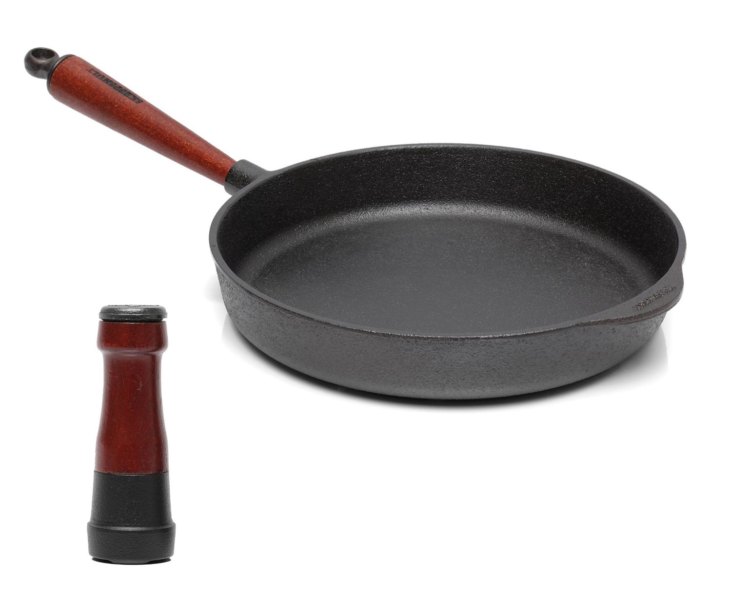 Skeppshult Servierpfanne 28 cm & Gewürzmühle im Set