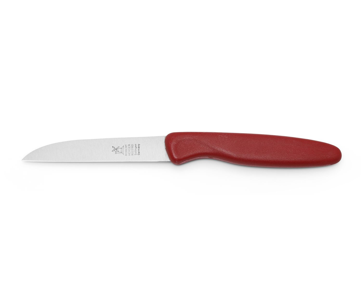 Windmühlenmesser Gemüsemesser Klassiker Rot
